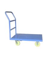 M135 Platform Truck L Type for Warehouse, Factory and Commercial Material Handling Use, Heavy Duty Trolley for Loading, Transport, Storage and Daily Industrial Movement Tasks 